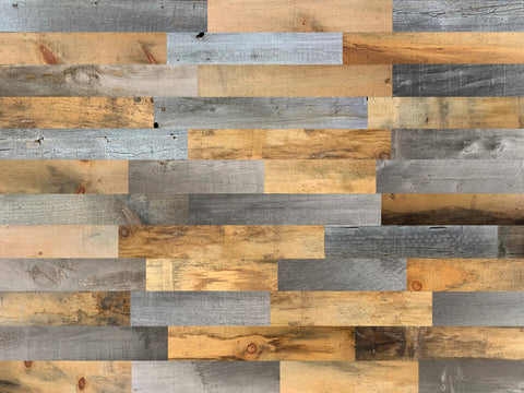 Saratoga Reclaimed Wood Planks  Natural Brown Reclaimed Wood
